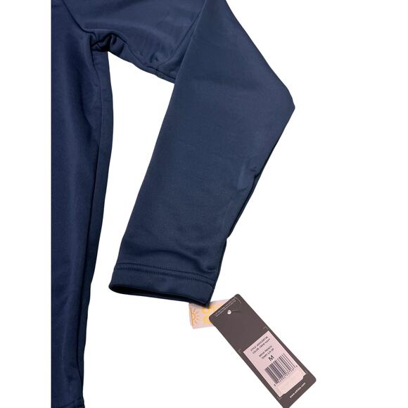 Adidas Golf Men's French Terry 1/4 Zip Pullover Jacket Navy Size Medium M New - Picture 6 of 7